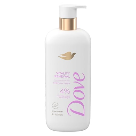 Dove Vitality Renewal Body Wash, 18.5 Ounce, 4PK 69978773