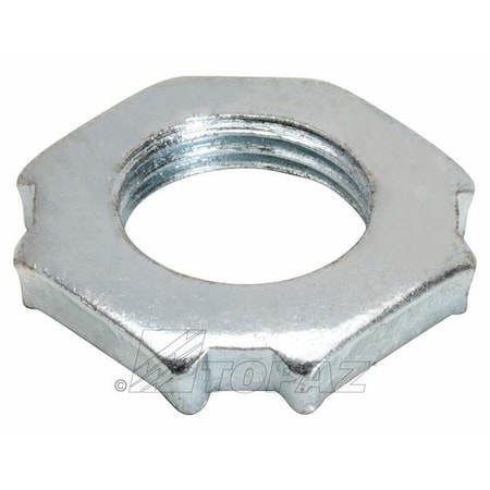 Topaz Fixture Locknuts, Steel, 1/4" 279