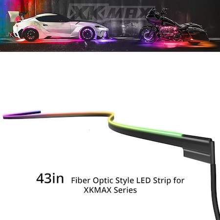 Xk Glow 43in Fiber Op Ambient LED MX-FO-43