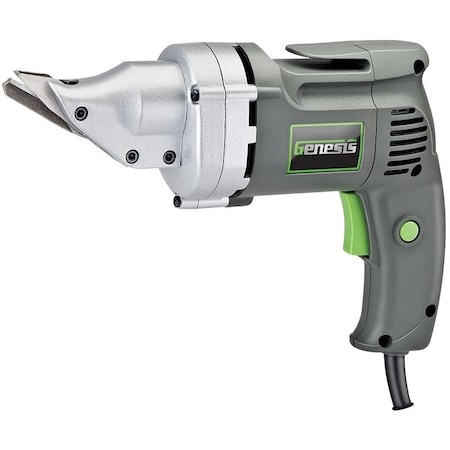 Genesis Electric Shear, 120 V, 14 ga Aluminum, 18 ga Steel, 20 ga Stainless Steel Cutting, 5-1/2 in Cutting GES40