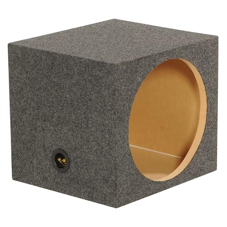 Q Power Qpower  15 in. Single Heavy Duty Vented Square Subwoofer Sub Enclosure Box HD115