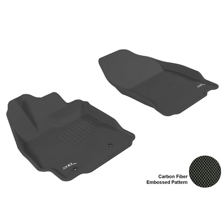 3D Maxpider SCION TC 2011-2013 KAGU BLACK R1 Floor Mat L1SC00111509