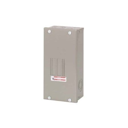 Eaton Load Center, 2 Spaces, 70A, 120/240 VAC, Main lug only, Single-phase Phase CH2L70SP