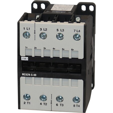 Imo Automation Contactor 4 Pole Open 30kW 62 AC3, 24V AC Coil MC62N-S-00-4024AC