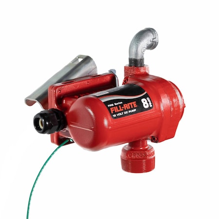 Fill-Rite Electric Drum Pump, Cast Iron, 12 V DC FR8-PX