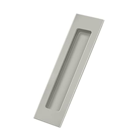 Patioplus 7 x 1.87 x 0.37 in. Rectangular Flush PullSatin Nickel Solid Brass PA569655
