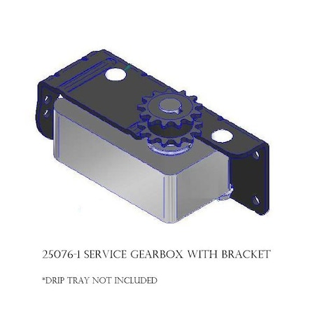 Adnik Replacement Gear Box For 12 Volt Accu-Slide Cable Driven Room System, 13 Teeth 25076-1