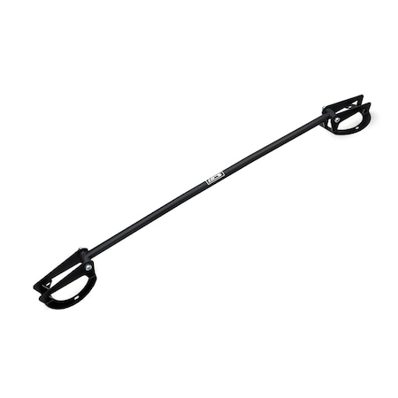Hps Performance Aluminum Front Strut Tower Brace Bar, Black,  42-116WB