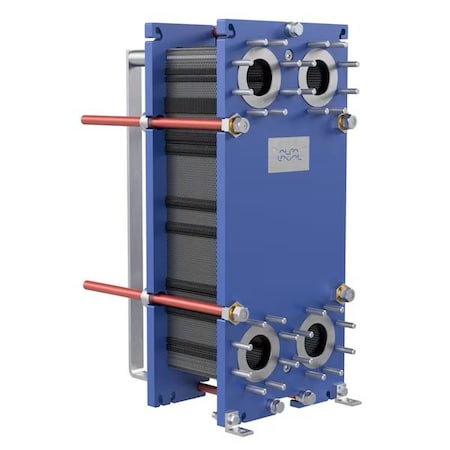 Alfa Laval Gasketed Plate Heat Exchanger, 60 Plate, 9,360K BTU T10-MFG-60