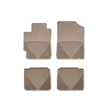 Weathertech Tan, Front and Rear All Weather Floor Mats W71TN-W85TN