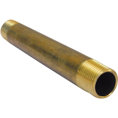 Westlake Pipe & Fittings 3/8''x5'' Brass Nipple 17-9417