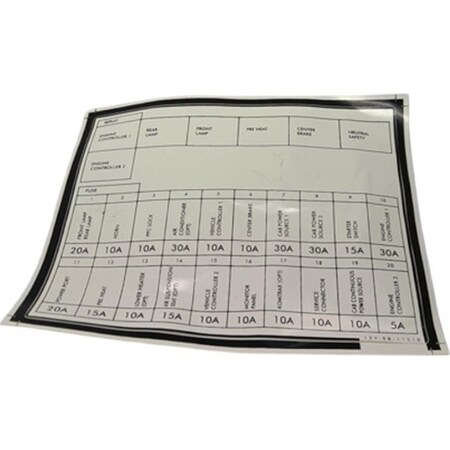 Komatsu MARK, KOMATSU OEM 12Y-98-11210 12Y-98-11210