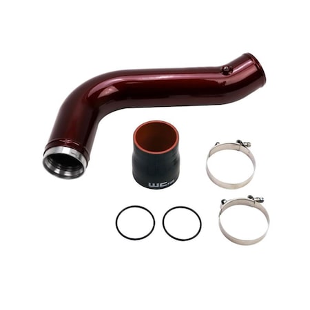 Fiesta 3.5 in. Gloss Black Duramax Passenger Side Intercooler Pipe for 2017-2019 Chevrolet 6.6L L5P FI2032919