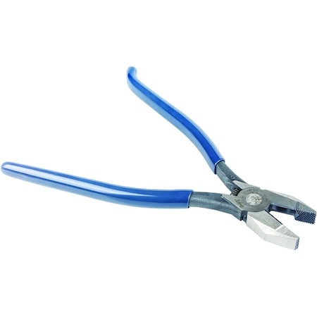 Klein Tools Ironworker's Rebar Pliers, Left Handed, Spring Loaded, 9-Inch D201-7CSTLFT