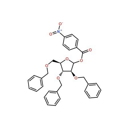 Ak Scientific 2, 3, 5-Tri-O-benzyl-D-arabinofuranose 1-(4-nitrobenzoate) (25g), CAS 52522-49-3 P213-25g
