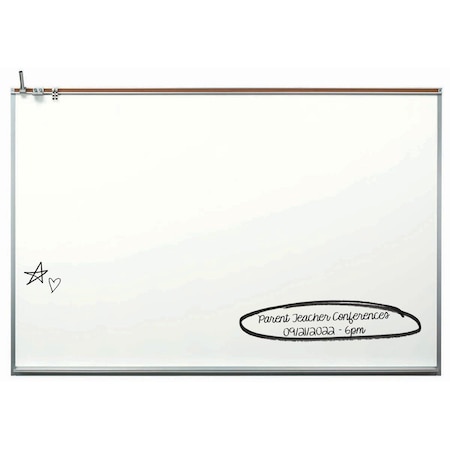 Aarco Glare-free Porcelain Projection Board for use w/ Short Throw Projectors 3'x4' 120Z-34M/120A-34Z