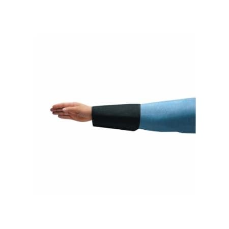 Hyflex Cane Mesh Sleeves, 8 in Long, hook and loop Closure, Black 012-59-801-8