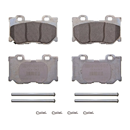 Wagner Brake OEX Rear Disc Brake Pad Set Premium Ceramic,  OEX1347
