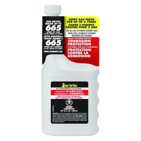 Star Brite 084332 32 oz EZ to Store Start Gas Storage Additive 3005.1703