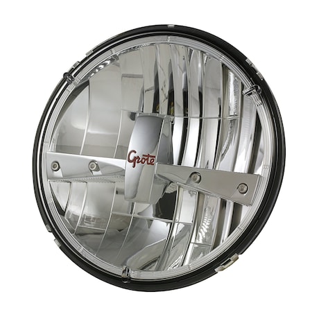 Grote 7" ROUND, CLEAR, LED, HI/LO BEAM HEADLAMP 90941-5