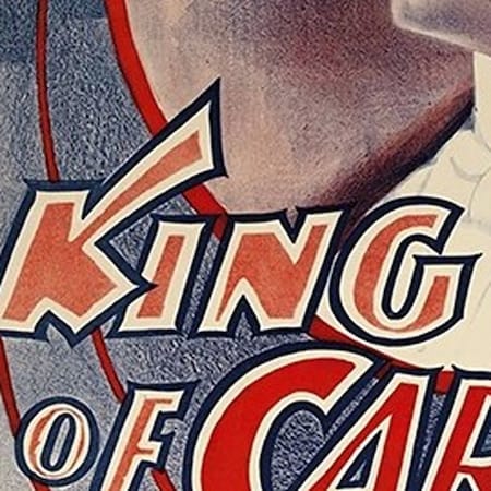 Homeroots 24" X 20" Houdini King Of Cards Vintage Magic Poster Wall Art 393340