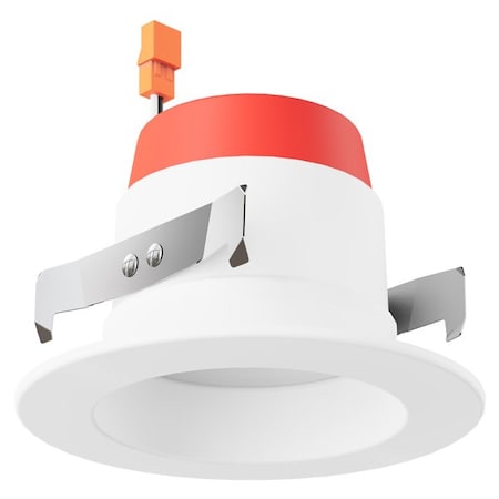 Elco Lighting 4in Square LED Reflector Insert, 5-CCT Switch, Black EL431CT5W