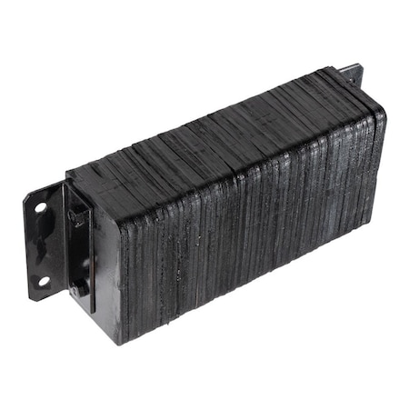 Mytee Products 24inx10inx6inViking Laminate Rubber Dock Bumper for Truck Loading Dock Protection DBLR-102406