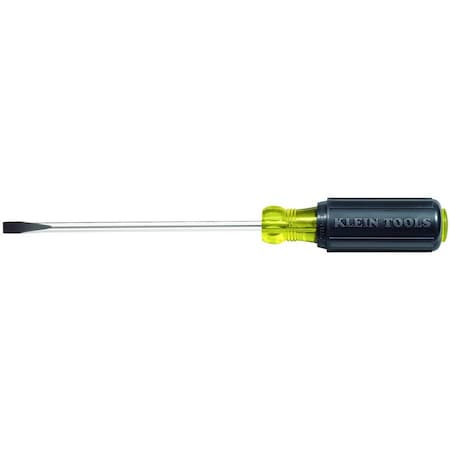 Klein Tools General Purpose Slotted Screwdriver 1/4 in Round 605-8