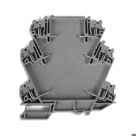 Automation Systems Interconnect DIN Rail Component Holder Terminal Block, 6mm Wide, Spring Terminals, 5PK XCKB