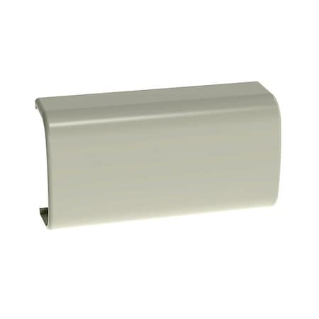 Panduit Couplers Raceway, CF Series, 1 Channel, 1.08 in W, 0.58 in H, 2 in L, Off White, 20 PK CF5IW-E