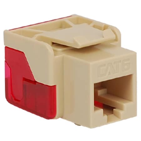 Maxpower Cat 6 Ez Modular Connector- Ivory MA3004780