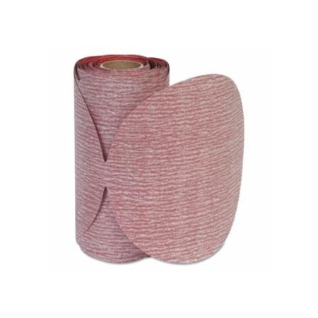Carborundum Premier Red Aluminum Oxide Dri-Lube Paper Discs, 6 in Dia., P600 Grit, Tabbed, 100PK 481-05539518163