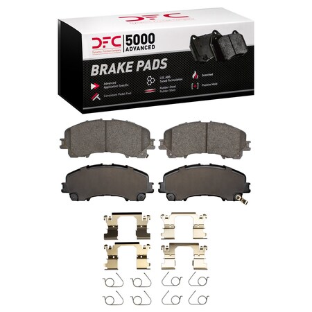 Dfc 5000 Advanced Disc Brake Pad Set, 1551-1736-01