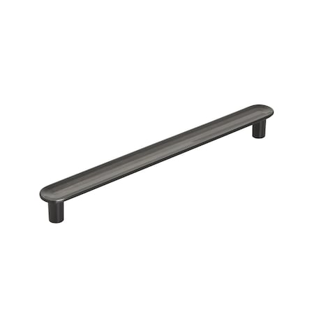 Amerock Concentric 6-5/16 in 160 mm Center-to-Center Gunmetal Cabinet Pull BP36832GM