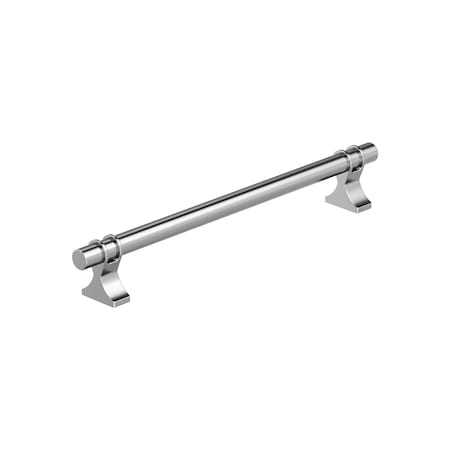 Amerock Davenport 7-9/16 inch 192mm Center-to-Center Polished Chrome Cabinet Pull BP3661826