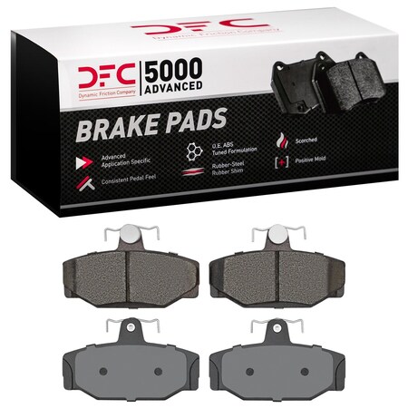 Dfc 5000 Advanced, Disc Brake Pad Set,  1551-0391-00