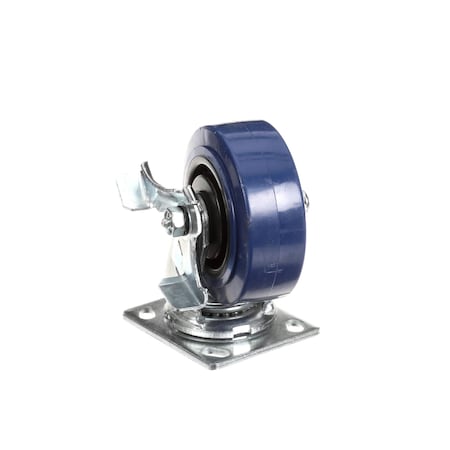 Town Food Service 5in PLATE CASTER W/BRAKE, 900# CAP 250505A