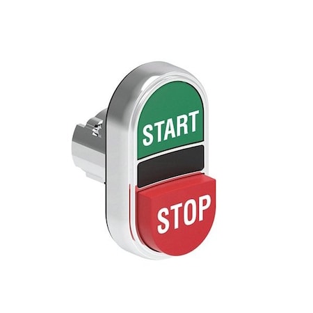 Lovato G/R Double Touch Button Start- Stop, 5PK LPSB7233