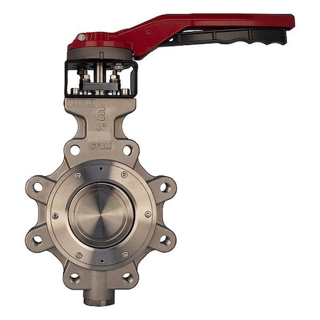Bonomi Butterfly Valve, 8", PTFE G9101-8
