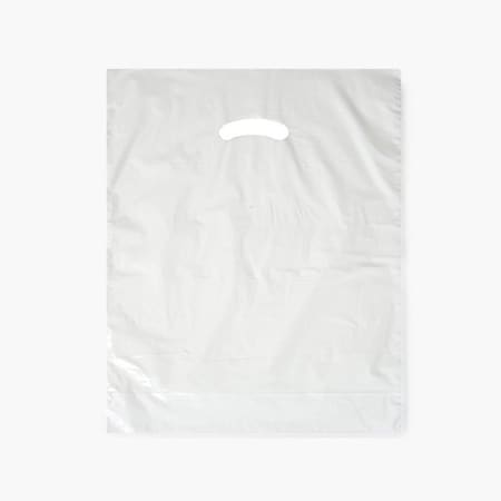 Nashville Wraps White Super Gloss 15x18x4Plastic Bags, 1.25 mil, 500PK SG2WH