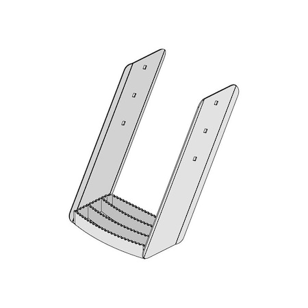 K&M Mfg Fourth Step Kit for International Harvester 06-66 (No Cab)/500-600/2+2 Series Tractors Red 3338