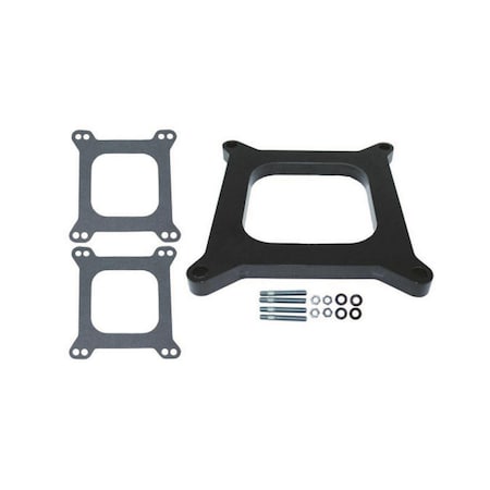 Global Specialty Products Specialty Products 9138 0.5 in. Open Port with Gasket Carburetor Spacer Kit - Chrome SPC9138
