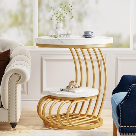 Kioottoo 11.81'' Solid Wood 3-Drawer Nightstand, Brown Slim Side Table TB-JW0668