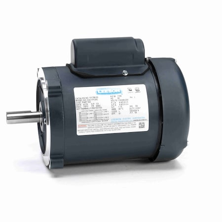 Leeson Capacitor-Start General Purpose Motor, 1/3 hp HP, 56C Frame, 115/230V AC Voltage 101766.00