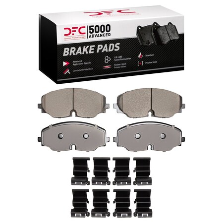 Dfc 5000 Advanced Disc Brake Pad Set,  1551-2074-01