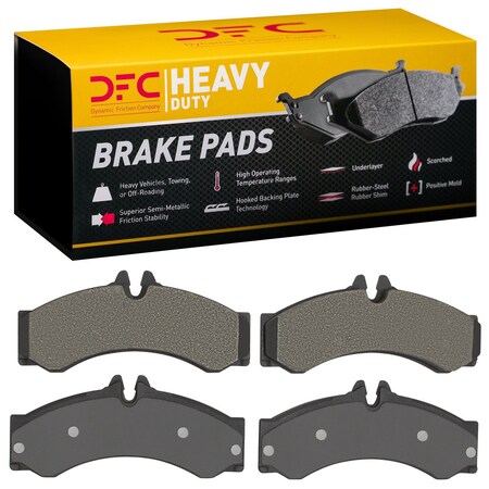Dfc Heavy Duty, Disc Brake Pad Set,  1214-1136-00