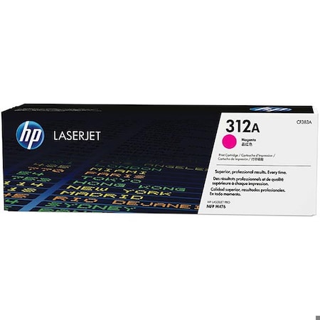 Hp 312A Magenta Original LaserJet Toner Cartridge, 2,700 Yield CF383A