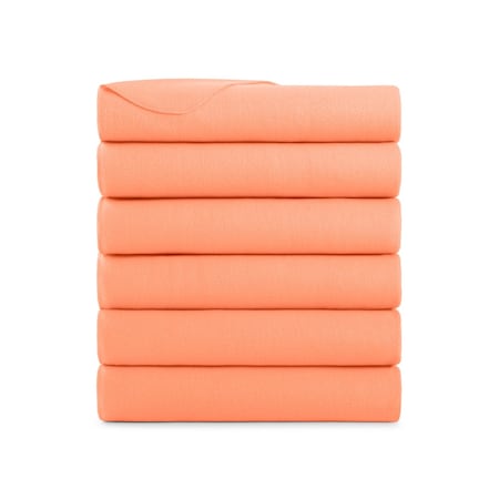 Arkwright Home Cozy Soft Polar Fleece Throw Blanket 50x60 Coral (6pk), 6PK P-FCPL-6PK-CO