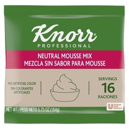 Knorr Professional Neutral Base Mousse Mix, 5.75 Ounce, 10PK 4800192060
