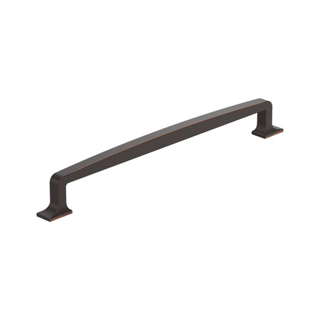 Amerock Westerly 10-1/16 inch 256mm Center-to-Center Oil-Rubbed Bronze Cabinet Pull BP53725ORB